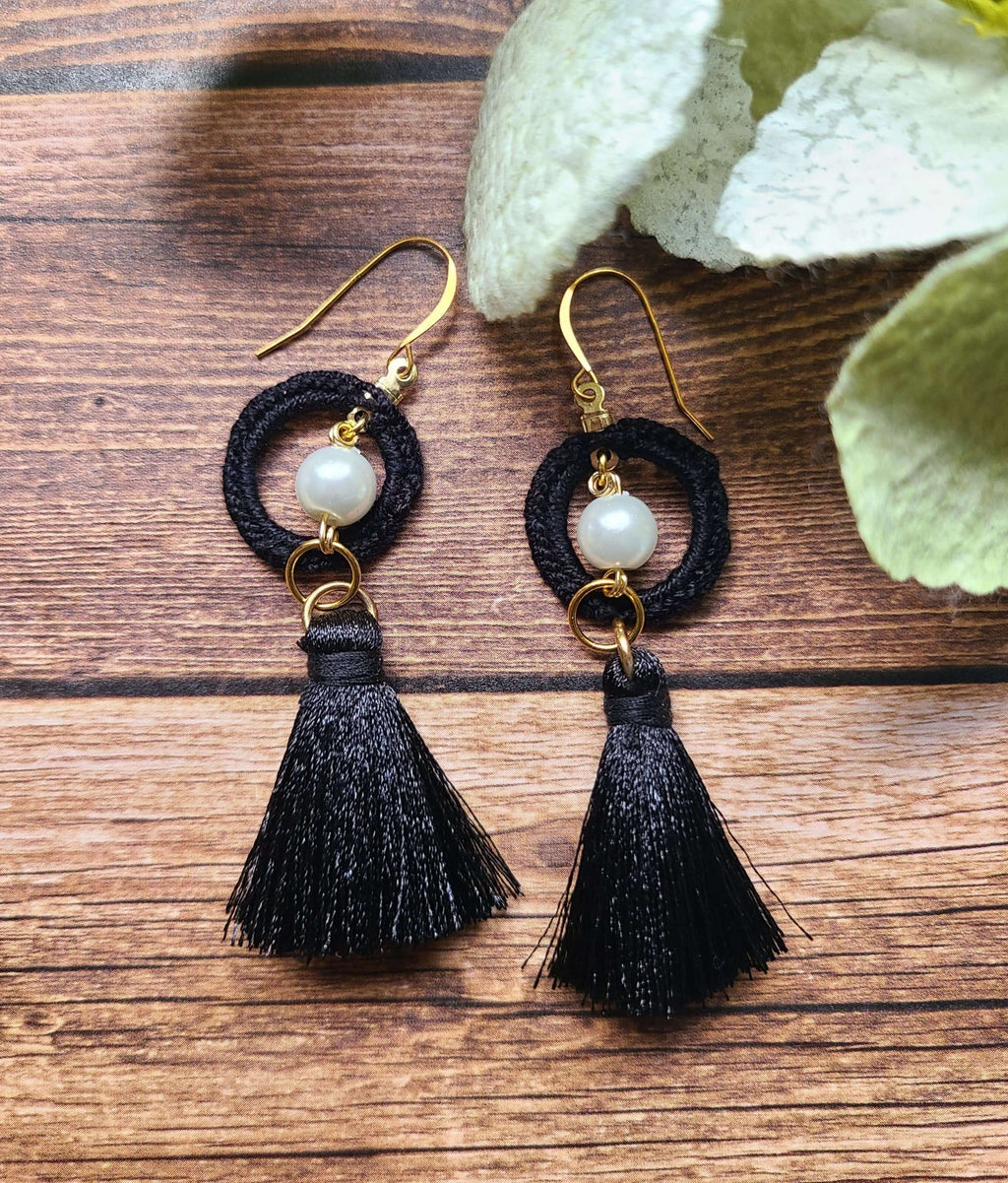 Single Pearl Tassels