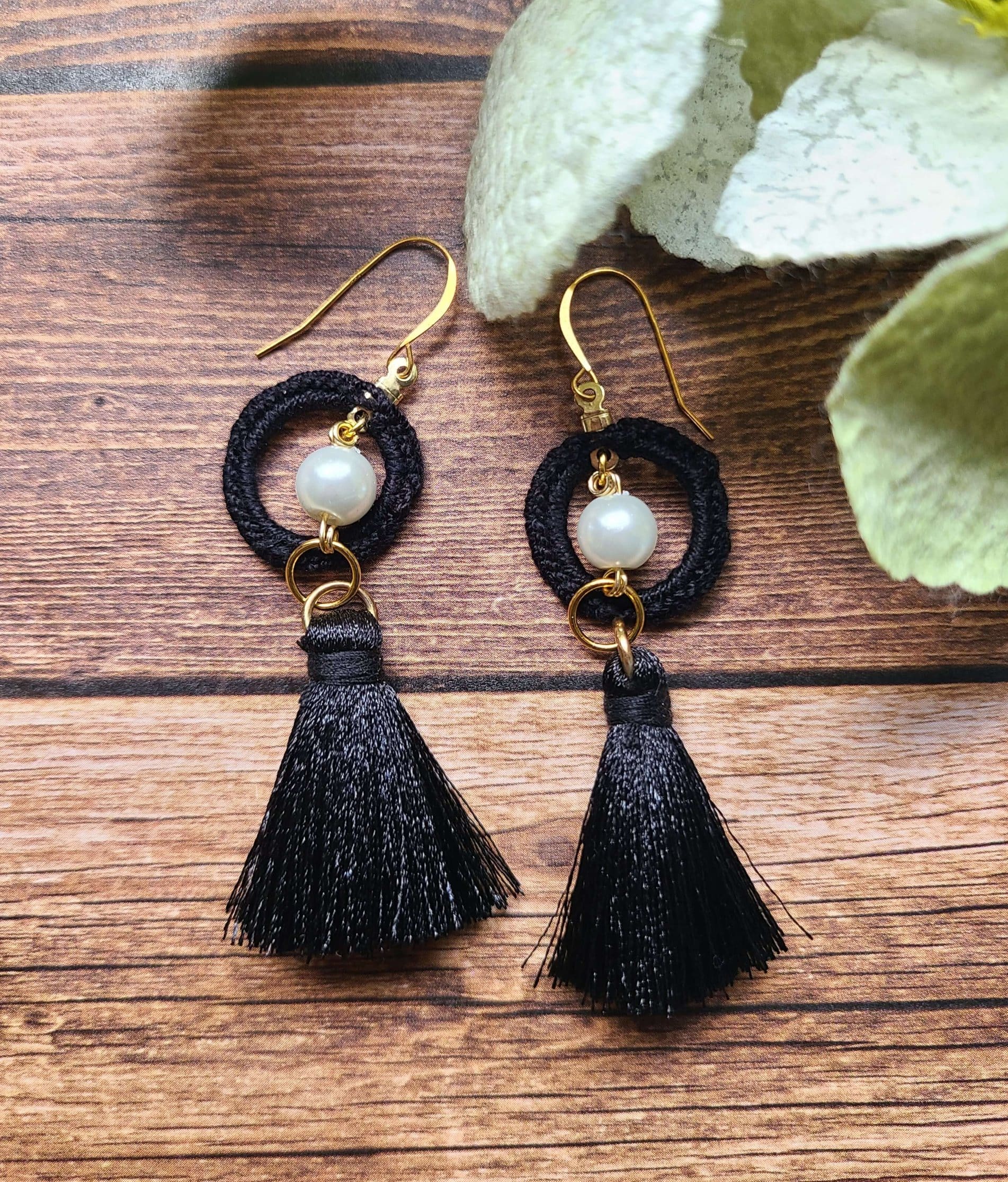 Single Pearl Tassels
