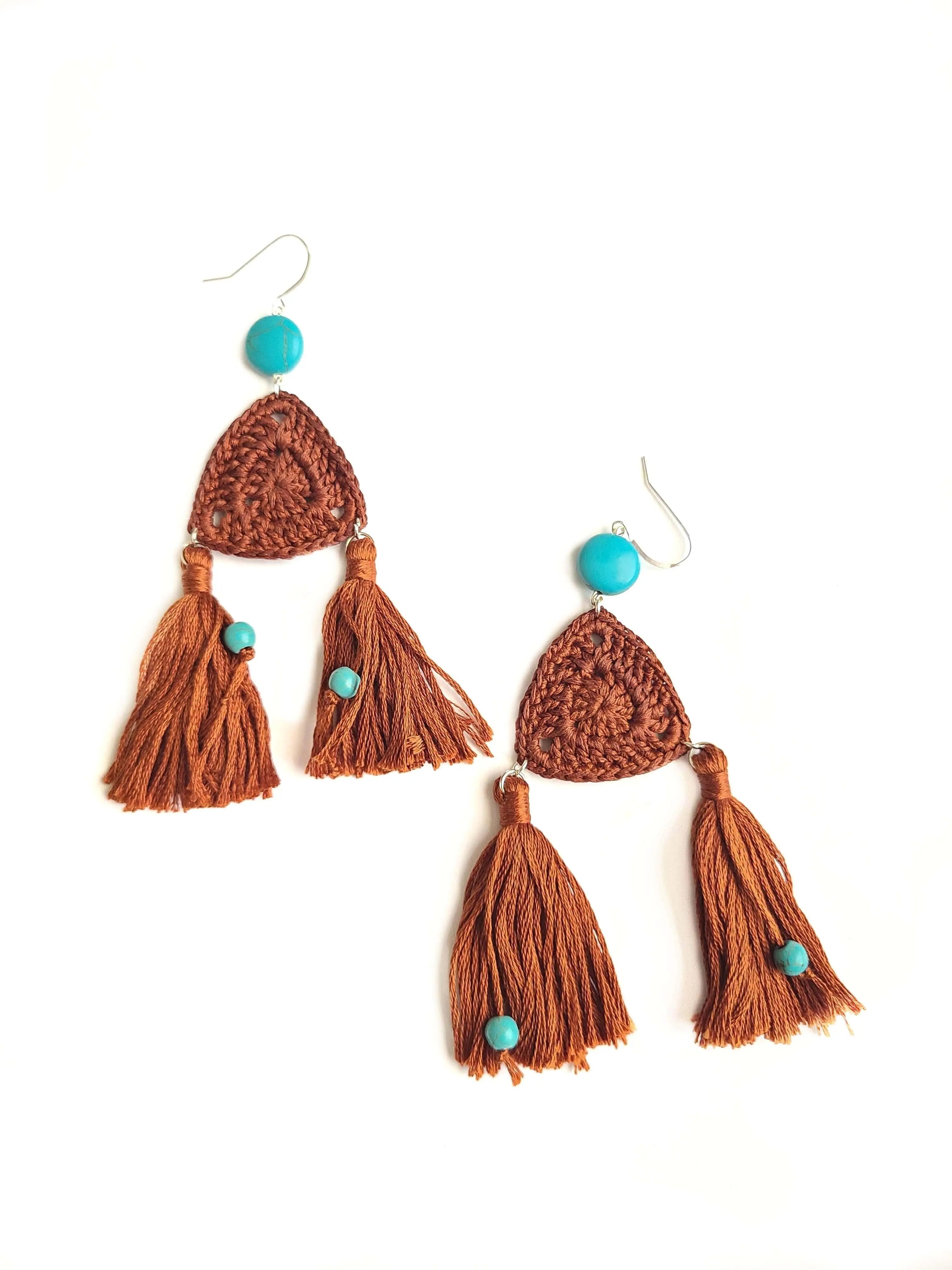 Double Tassel Earrings